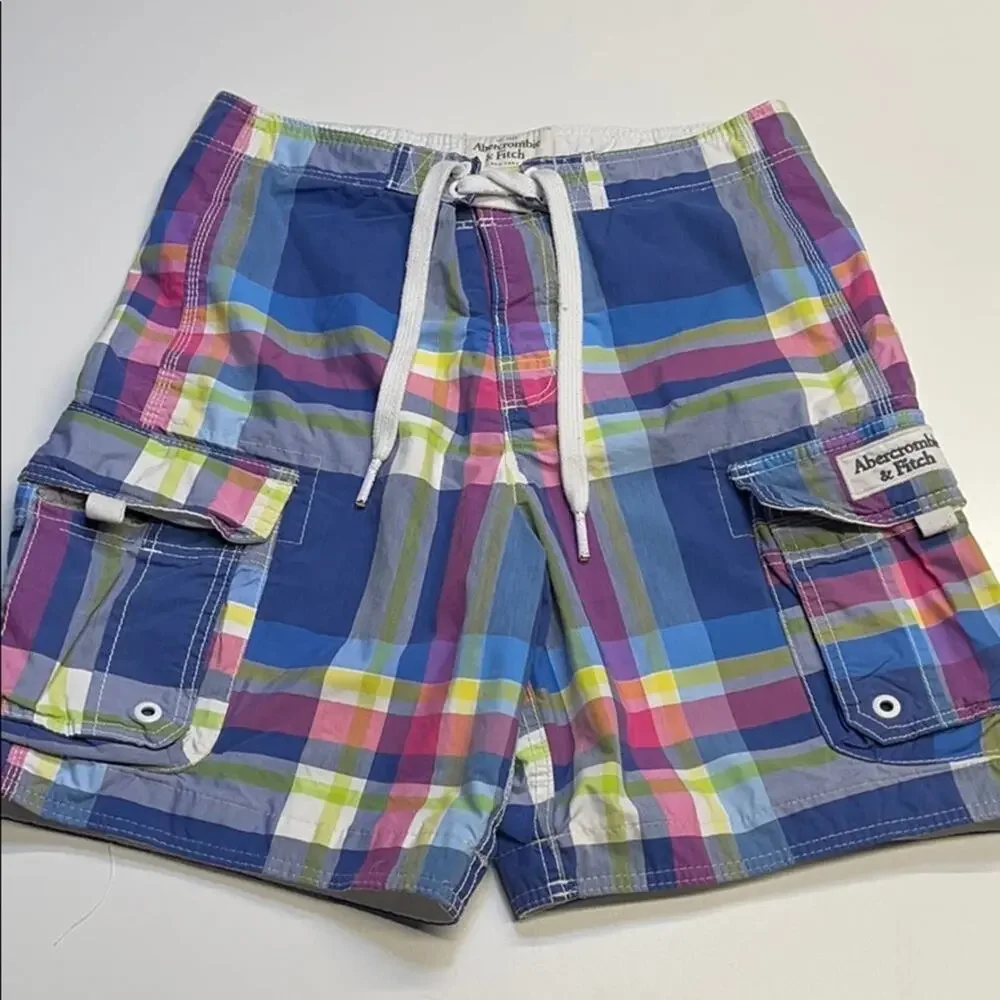 ABERCROMBIE & FITCH Mens Medium Swimsuit Shorts